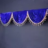 Party Decoration Gold Velvet Wedding Props Background Gauze Tassel Pendant Stage Ceremony Backdrop Curtain Back Drop Curtains