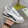 Top Quality Men For Women Training Shoes Luxurys Designers Triple White Black Blue Low Old Dad Cowhide Sneakers designer Combination Soles Weaving Shoe