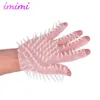 Masturbatori maschi maschile spike silicone guanti sauna massaggio guanto giochi adulti flirtare prodotti per coppie giocattoli esotici5713443