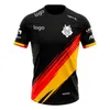 Herrst-shirts G2 E-Sports Team Uniform 2021 U.S. Jersey Senaste National T-Shirt League of Legends