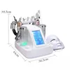 11 In 1 Oxygen Jet Peel Hydrodermabrasion Microdermabrasion Machine H2O2 Small Bubble Ultrasonic Bio Radio Frequency Instrument Belt LED Facial Mask On Sale