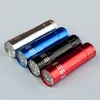 UV 9 LED Mini Flashlight Ultra Violet Light Torch Lamp Party Portable Waterproof Aluminum Alloy Outdoor UltraViolet Laser Lighting for Anti-fake Money Detector