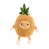 Watermelon fatia pêssego abacaxi boneca de pelúcia frutas pelúcia brinquedo decorativo sofá cadeira cama almofada plush plush plush presentes c3