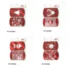 Party Decoration Laser pillow packing box Christmas Candy Box Eve mall gift bag 8style T2I52809