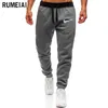 Haute Qualité Jogger Pantalon Hommes Fitness Musculation Gymnases Pour Coureurs Marque Vêtements Automne Sweat Pantalon Britches