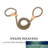 1.5m Print Flower P Chain Dog Leash Multi-Color Nylon Riemen voor Kleine Medium Walking Training Pet Accessoires Collars