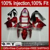 Kawasaki Metal Red New ZX900 ZX9 R ZX 9R ZX9R 98 99 00 01 55hc.20 900cc 98-99 ZX 9 R 900 ZX-9R 1998 1999 2000 2000 ABS Fairings Kit