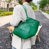 Bolso de mano tejido blanco con personalidad cruzada para mujer, bolso de hombro grande y sencillo, bolso de mano de gran capacidad para axilas, bolso de mano verde a la moda para verano PM209