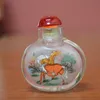 Gamla Peking Yiwei Inside Painted Snuff Bottle Chinese Style Special Crafts Business Utrikesfrågor Travel Commemorative Gift
