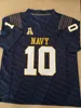 Tai Lavatai NAVY Midshipmen College Football Jerseys Custom Xavier Arline Isaac Ruoss Mychal Cooper Carlinos Acie James Harris II Malcolm Perry Diego Fagot 4XL