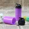 Фиолетовый безвоздушный насос бутылка черная головка прозрачная крышка лосьон для макияжа лосьон сыворотки жидкий фонд пустые косметические контейнеры 100 шт. / Лотгуд Кол-во