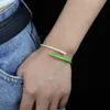 7 kleuren open ingestelde neon-emaille armband voor vrouwen Hot Selling Q0720