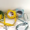 Mini borsa a tracolla creativa per sabbie mobili Borsa a tracolla per ragazze Borsa per bambini piccoli giocattoli Borsa portamonete in pelle Regali per bambini
