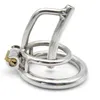 NXY Sex Chastity Devices Male Chastity Enhet 304 Rostfritt Stål Penis Burbälte Hidden Lock Ring Metallrör 1126