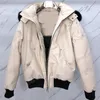 Män Kvinnor Designer Down Real Top Fox Fur Jackor Coat Vinter Utomhus Vattentät förtjockad varm sträcka kostym Högkvalitativ Multi-Färg Casual Solid Färg Kortmodell