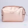 Женщины Косметическая сумка Pink Gold Makeup Bag Создать Сумка Организатор Кейс для хранения Чехол Туалетная Умывальник Buck1