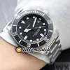 Designer Watches 41mm 25600TN 25600 Black Dial Automatic Mens Watch Black Bezel Bucklet Stainless Steel Bracelet Sport discount1464885