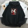 Kakegurui Anime Cartoon Hoodie Man 2021 Spring Fleece Warm Casual Sweatshirts Fashion Brand Graphic Oversized Streetwear Tops H1227