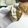 2021 Romanzo acciaio qualità colore umore 40mm orologi da uomo meccanico in acciaio inossidabile 316L movimento automatico orologi da polso con diamanti in oro198T