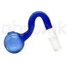 QBsomk Pipe colorate 10mm 14mm 18mm maschio spesso vetro pyrex bruciatore a nafta tubi dell'acqua rig bong 30mm grandi ciotole