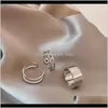 Vintage hiphop metal punk abertura índice dedo anel conjunto conjunta junta anillos para mulheres jóias minimalistas bague Riskn banda rph5g7840224