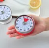 8 cm mini contagem regressiva mecânica Timers de cozinha ferramenta de aço inoxidável forma redonda cozinhar tempo-relógio de relógio alarme lembrete temporizador magnético sn5928