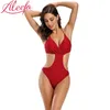 Women Swimsuit Sexy Monokini 's Halter Swimwear Bathing Suit 210702