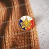 Badge per pin di risvolto intero mashon mason mason semplice oro creativo oro graffiato uomini039s business blm237906250