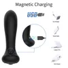 NXY Sexo Anal Brinquedos Rolando Vibrando Macho Prostate Massagem Remoto Controle Plug Butt Plugues para Man G-Spot Estimular Brinquedos Gay 1202