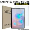 9H Hermed Glass Screen Protector för Samsung Galaxy Tab S6 S7 T870 T500 S4 T830 S5E T720 W / Retail Package