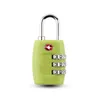 Combination Lock Resettable Customs Locks Travel Luggage Padlock Suitcase High Security Colors Mix SN5278