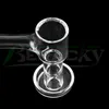 Beracky totalmente soldado fumando Terp Slurper Quartz Banger con vidrio Juego de píldora de mármol 10mm 14mm 18 mm Hombre Hombre Femenino Sin fisuras Biselado Clavos para Bongs Dab Rigs