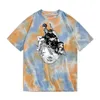 Men's T-Shirts Anime Printed Tshirt Harajuku Berserk Guts Friends Clothes Streetwear Unisex Funny Fashion Tiedye Hip Hop Top Tees