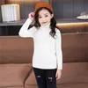 LILIGIRL Baby Girls Winter Turtleneck Sweater Clothes Autumn Boys Children Clothing Pullover Knitted Solid Kids Sweaters 211104