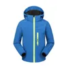 Vestes masculines 2021 Winter Kid's SoftShell Fleece Sweats à capuche Modez les filles et les garçons du vent de la mode