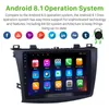 Android 9 polegadas GPS CAR DVD player de rádio para 2009-2012 Mazda 3 Multimedia Head Unit com link de espelho