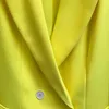 Minimalist Minimalistic Blazer для женщин, зарезанный с длинным рукавом, вскользь большой размер пальто женской моды одежда осенью 2111122