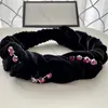 Strass Patchwork Stirnbänder Plüsch Twist Haarband Frauen Scrunchies Kopftuch Winter Weiche Headwraps Mode Haare Schmuck