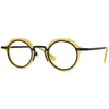 Moda occhiali da sole Cornici Top Quality Acetato Eyeglasses Uomo Vintage Pieno Rim Ottici Occhiali Ottici Clear Lens Prescrizione Myopia Occhiali da donna S