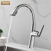 XOXO Dra ut kallt och krom kökspanna Singelhandtag 360 Degree Water Mixer Tap Torneira Cozinha 83037 210719