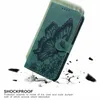 Intryck Butterfly Flower Vintage Leather Plånbok Fall för Samsung S23 Fe Ultra A04 A23E A14 5G A32 S21 Plus A25 A24 Note 20 Ultra A12 Holder Flip Cover Pouch Purse Purse