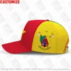 Camerun Baseball Caps 3D Nome personalizzato Numero Team Logo Cappelli CM CMR Country Camerun French Nation Camerunian Flag headgear4369605