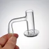 Accessoires pour fumeurs de quartz Regula 20mm Dia set meilleure utilisation avec 2 perles terp 1 bouchon de verre carb Spinning Banger Dab Rig bangers 843