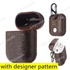 イヤホンのためのファッションデザイナーケースPro 1 2 3ケースレタープリントハードシェル保護パッケージフックバッグ
