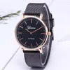 Montres-bracelets Montres Femme Marbre Classique Quartz Acier Inoxydable Montre Bracelet Genève Relogio Preto Feminino