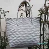 Summer plastic tote waterproof woven beach bag