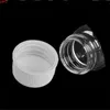 22x60x14mm 14ml frascos de vidro com tampa transparente transparente mini vazio frascos de plástico recipientes cosméticos 100 pcshigh Qty