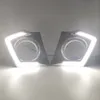 2pcs per Mitsubishi Triton L200 2015 2017 2017 Auto LED Light Light DRL Lampada DRL Lampada Dimellente Funzione Fendinebbia