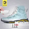 LARNMERN Chaussures de sécurité à embout d'acier pour hommes Léger Respirant Anti-écrasement Anti-crevaison Anti-statique Bottes de travail de protection 210820