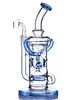 Hookahs Glass Bong Dabs Percolator Cyclone Helix Water Pipe An Intricate Recycler Water Pipe Oil Rig